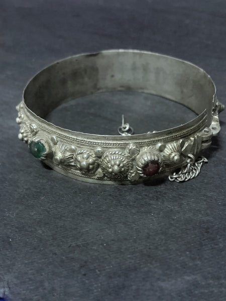 Antique Berber Silver Bangle