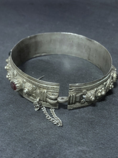 Antique Berber Silver Bangle