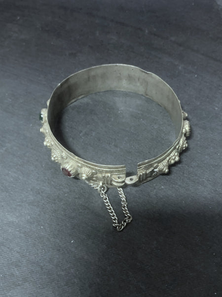 Antique Berber Silver Bangle